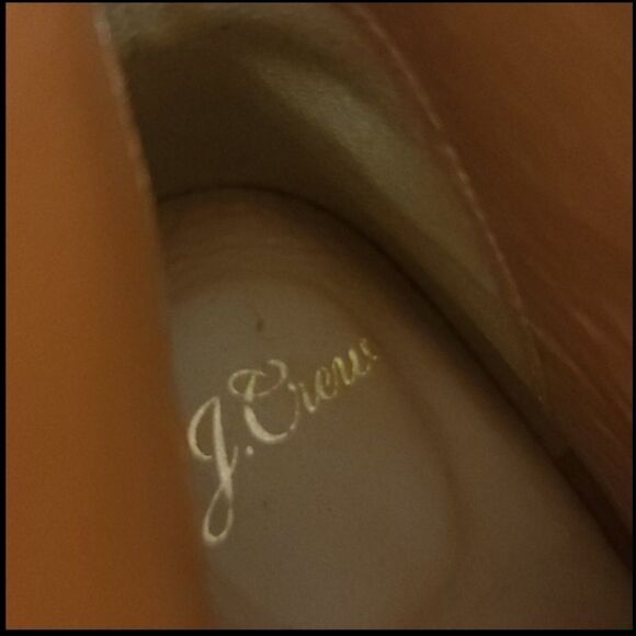 J. Crew Cognac Leather Riding Boots 5.5 - Picture 8 of 9